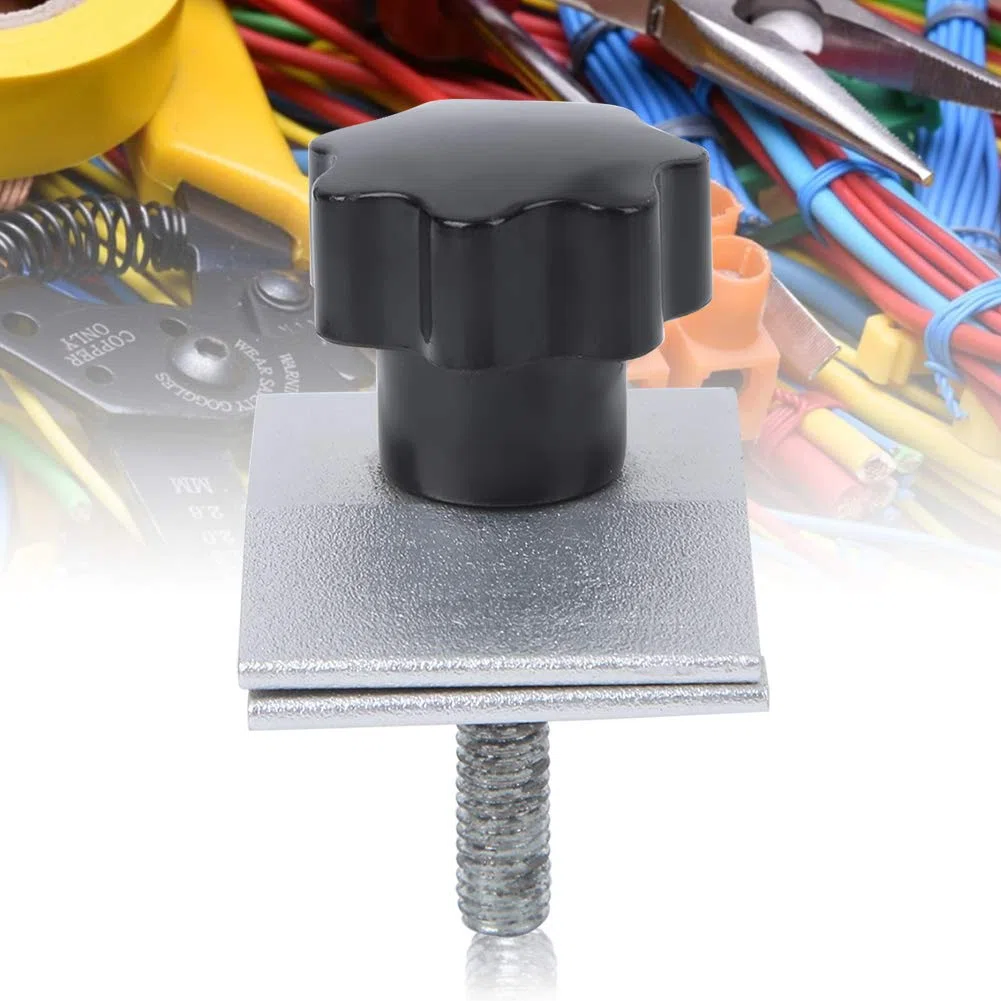 Morsetto portautensile push-pull, 2mm SJJ-012 Morsetto per misuratore di tensione Morsetto per micrometro in acciaio inossidabile per test di Carico massimo 500N