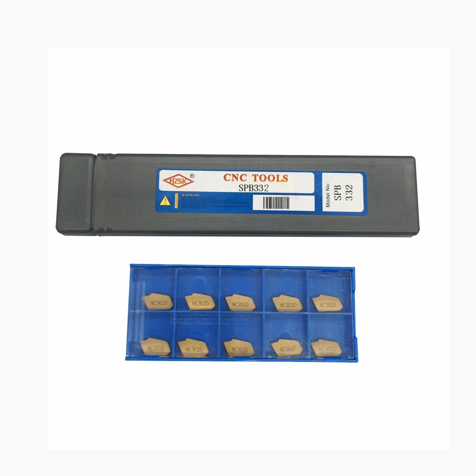 SPB332/SPB32-3 Utensili per tagliare scanalature 12 inserti in metallo duro 3mm SP300 ZQMX3N11-1E
