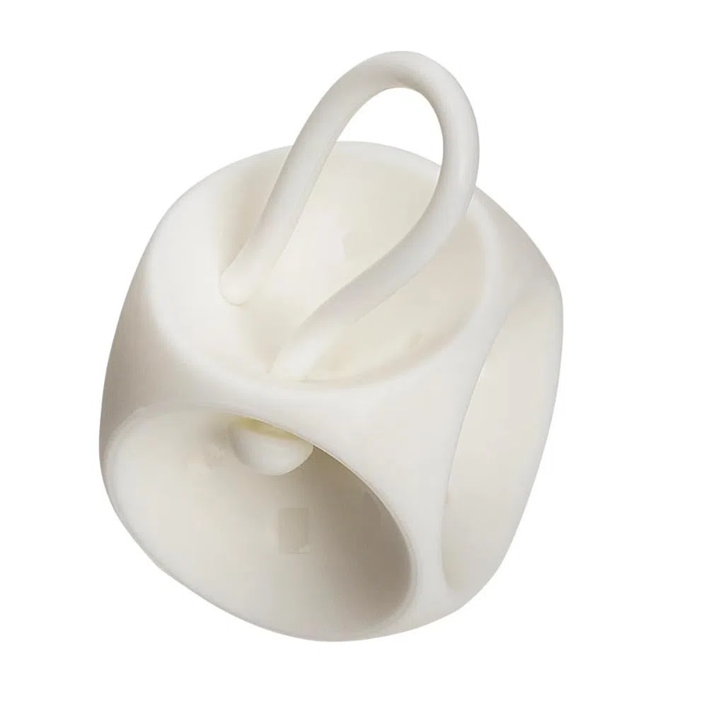 Med Italia Service - Pessario cubo senza fori in silicone per prolasso uterino, cistocele e rettocele (45mm)
