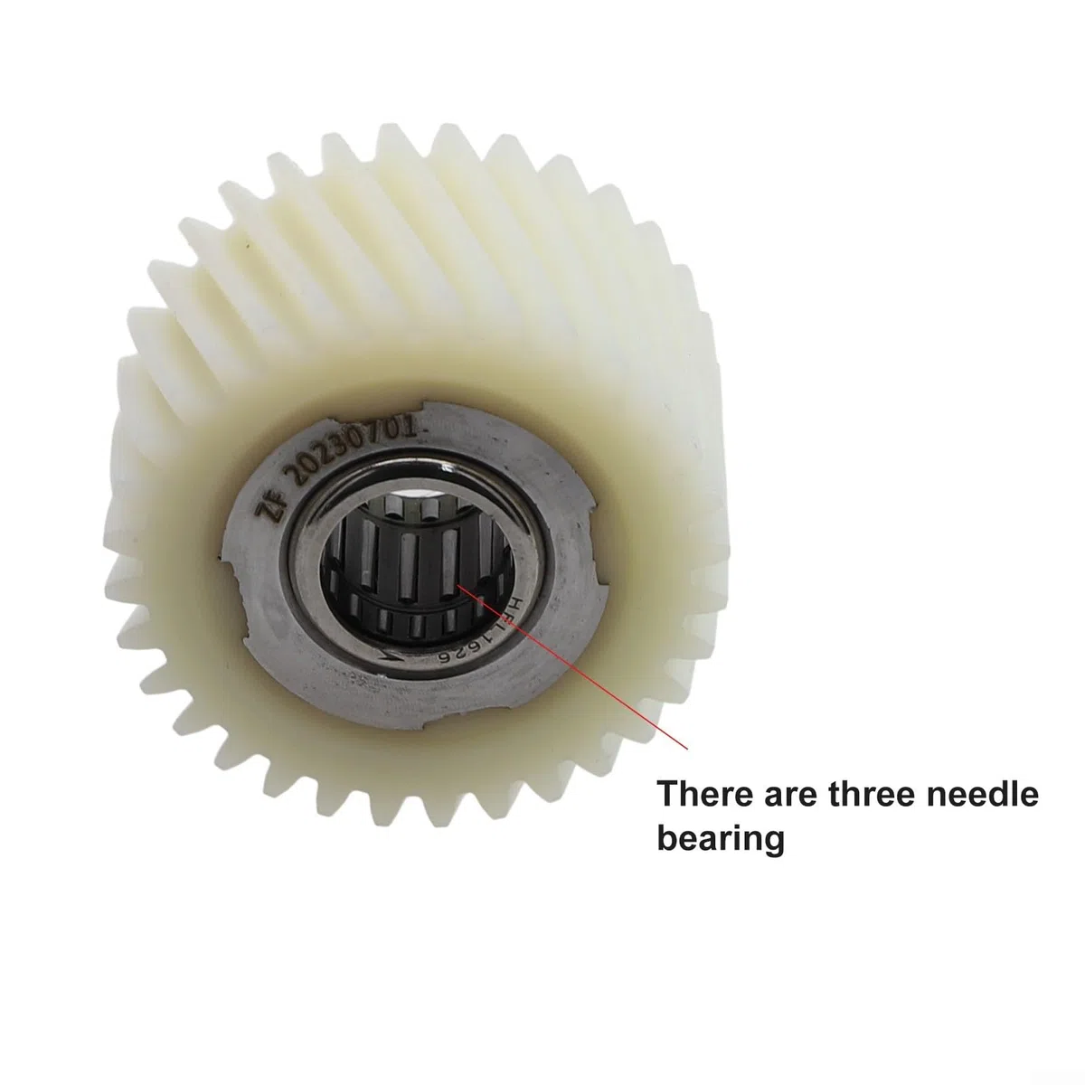 Nylon Gear, ABS bianco + ingranaggio in metallo per motori Bafang mid-mounted 36V/48V, 250W/350W/500W/750W/1000W
