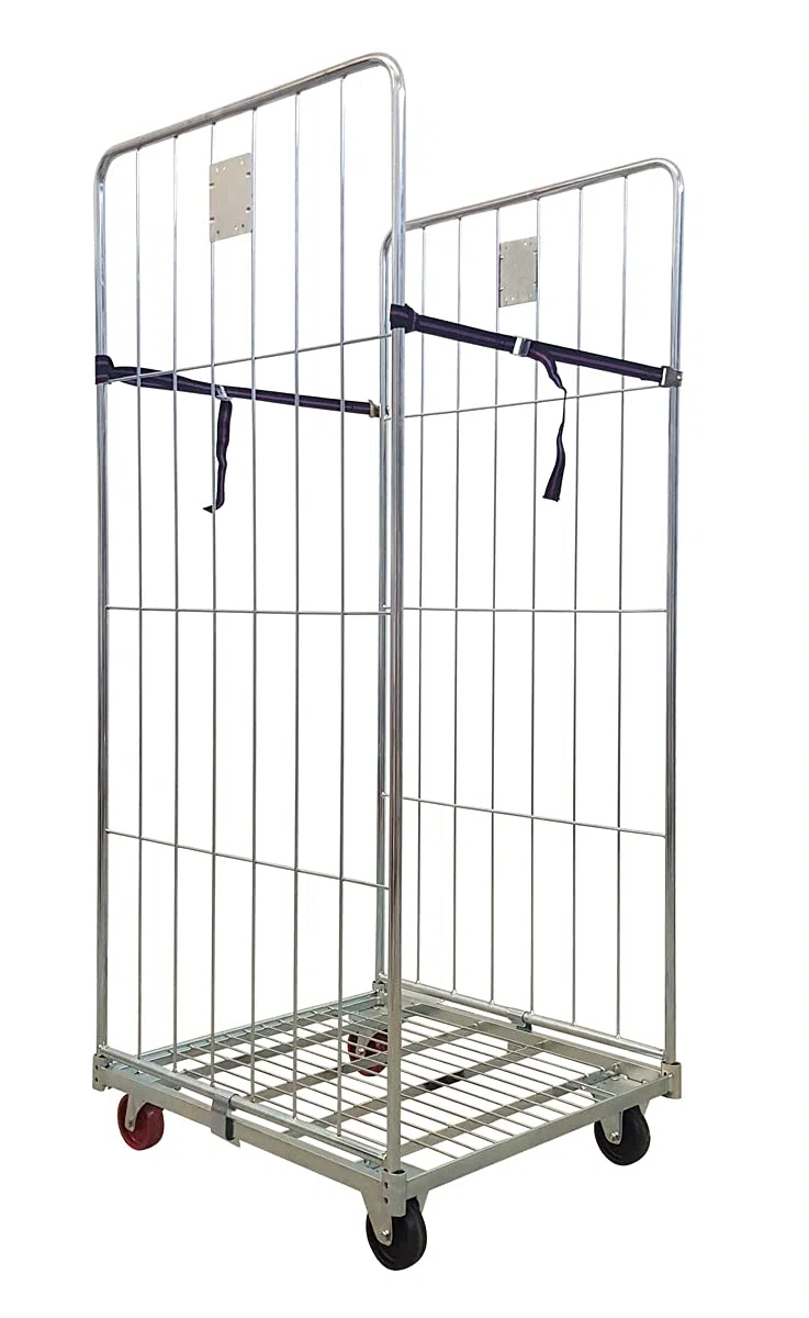 ARTROLL01 Roll Container Elettrozincato, Argento