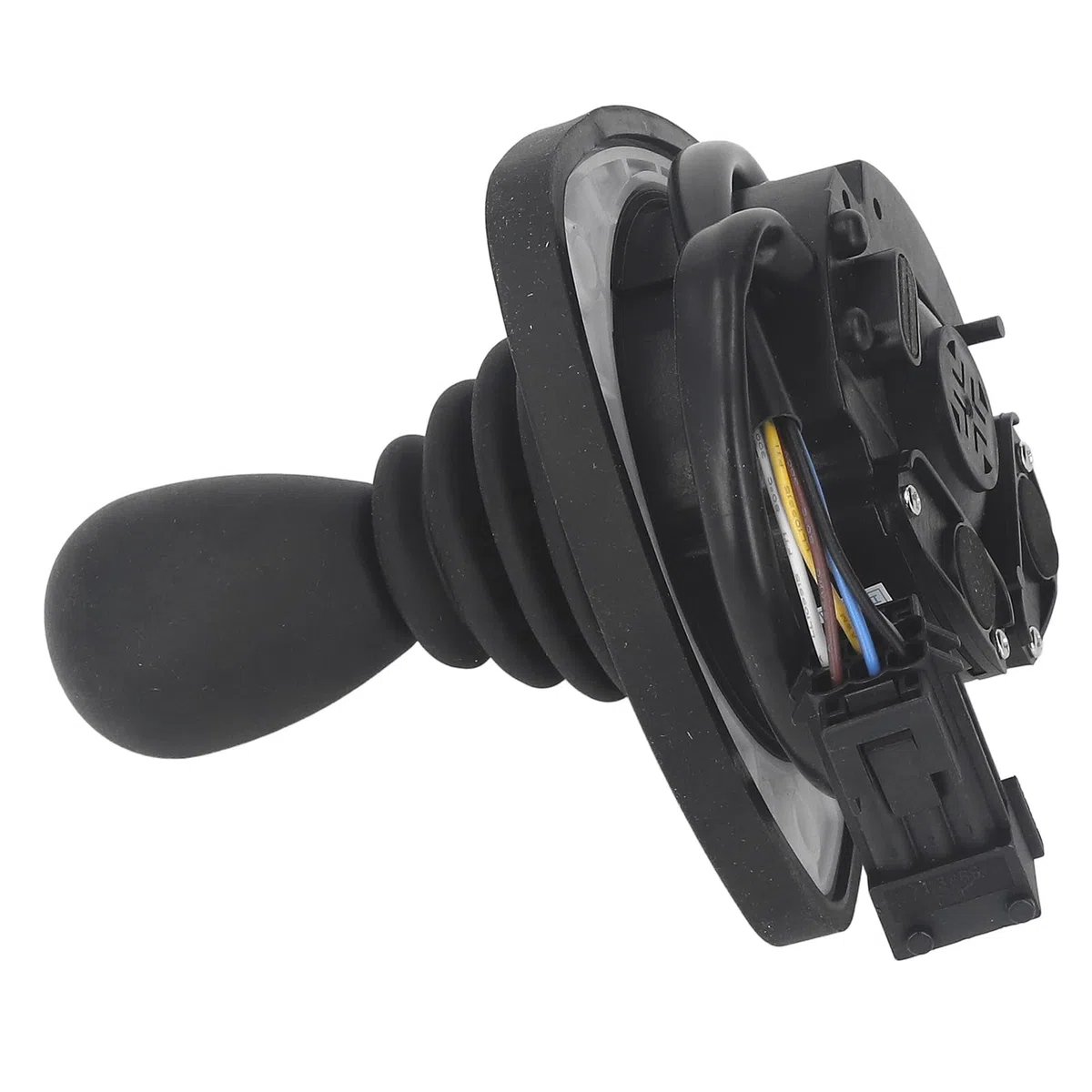 Joystick Idraulico in Materiale di Acciaio Legato, Joystick di Controllo Cavo con Valvola Remota a 360 Gradi per Carrello Elevatore, Trattore, Caricatore di Trattori