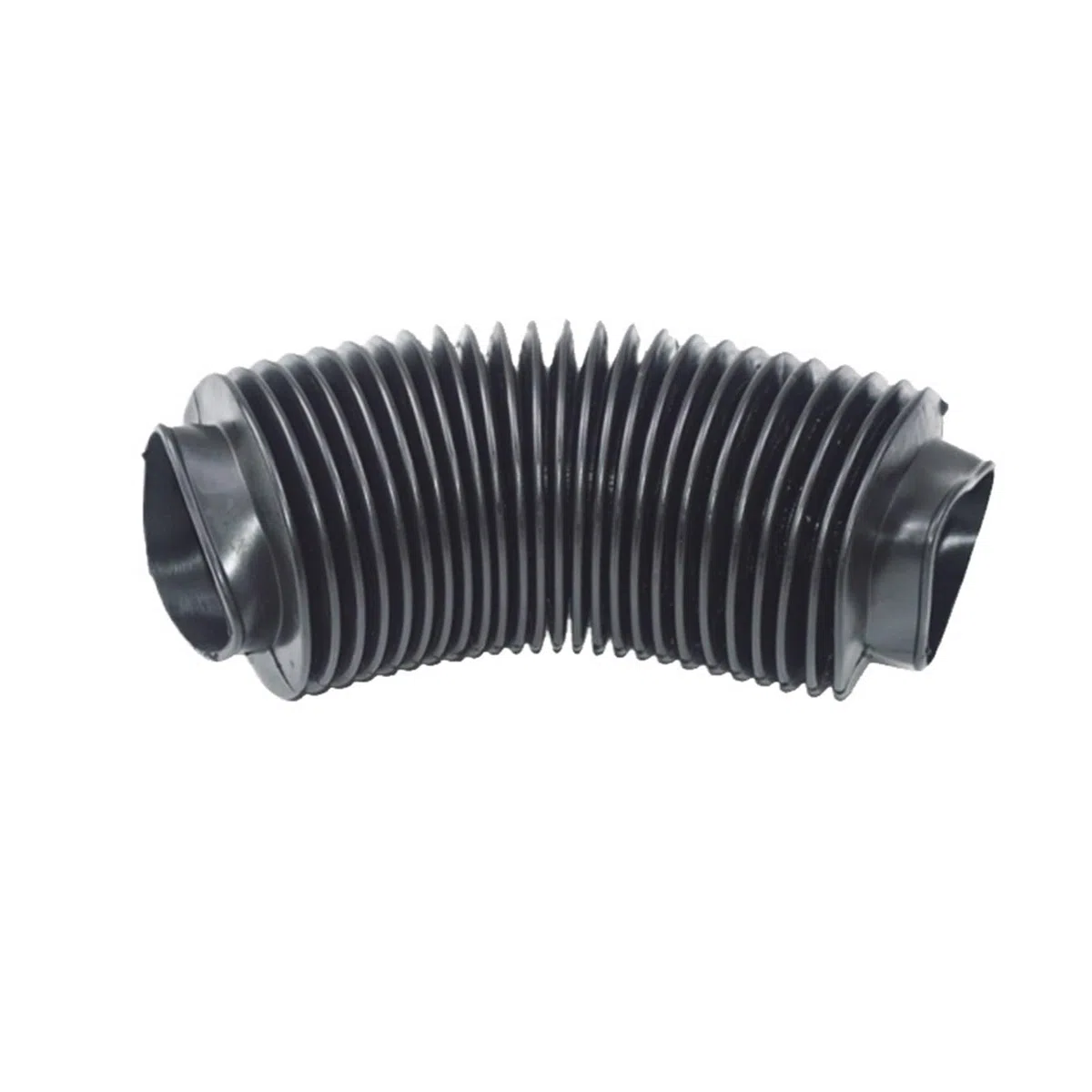 Soffietto stampato flessibile, Soffietto in gomma for cilindro pneumatico con vite a ricircolo di sfere 3 Piastra in resina PVC anti-panno ID 25mm-70mm(30mm length 1000mm)