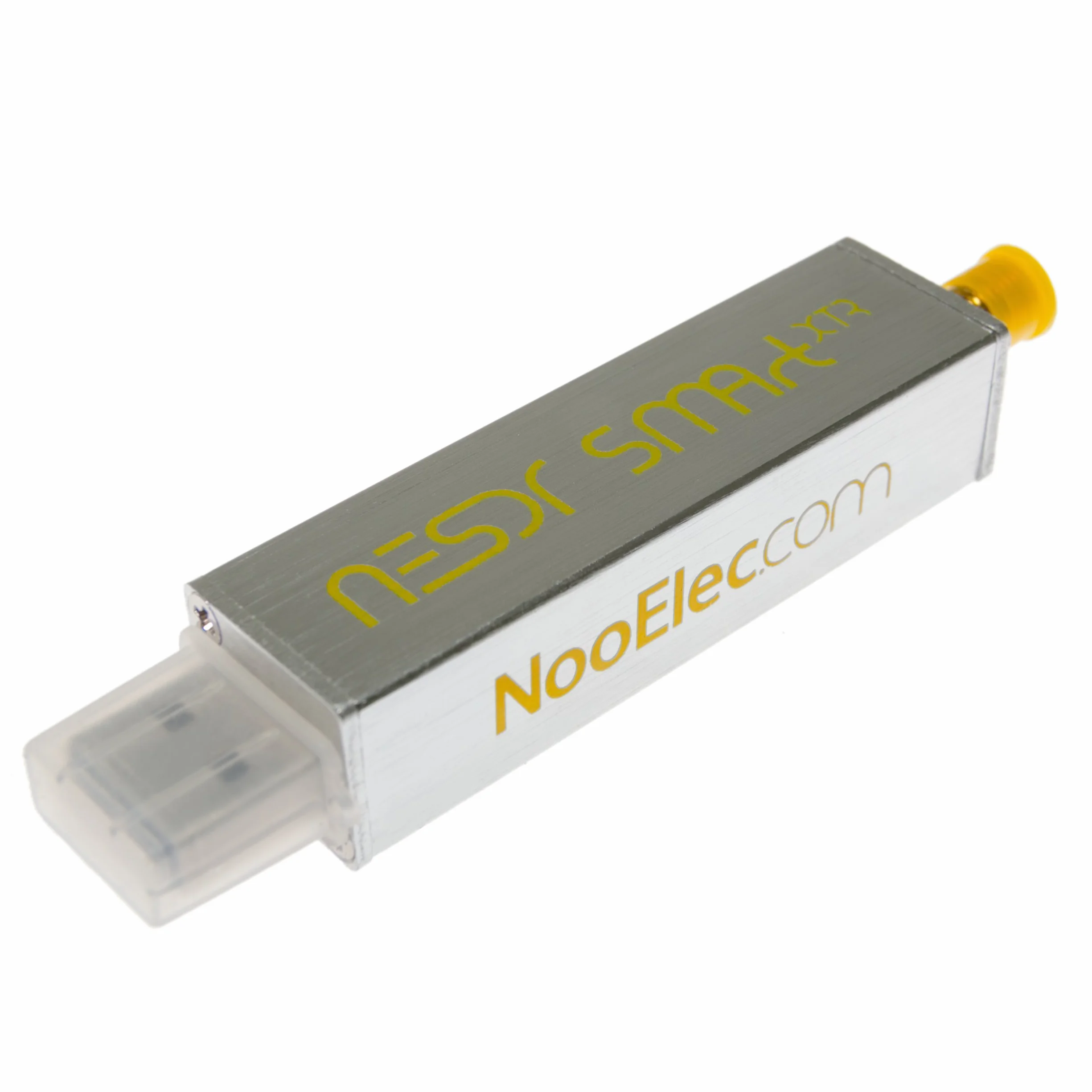 NooElec NESDR SMArt XTR Bundle - Premium RTL-SDR w / Extended Range di sintonia, Recinzione di alluminio, 0,5ppm TCXO, SMA di ingresso e 3 antenne. RTL2832U & E4000-Based Software Defined Radio