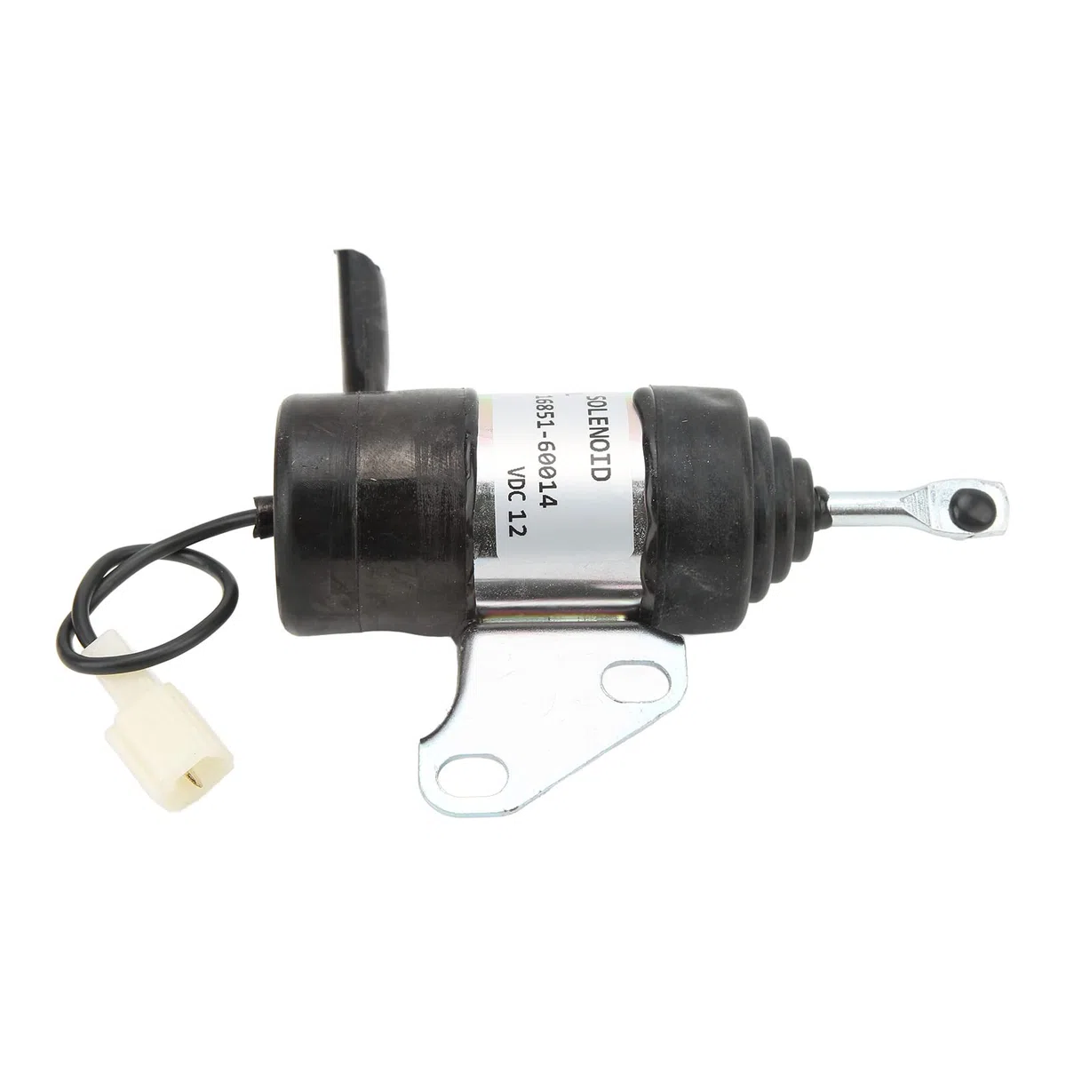 Akozon Solenoide di Spegnimento Carburante, Taglio di Arresto 12VDC in Lega di Alluminio di Alta qualità per Kubota RTV900T RTV900R B7410D BX1500D