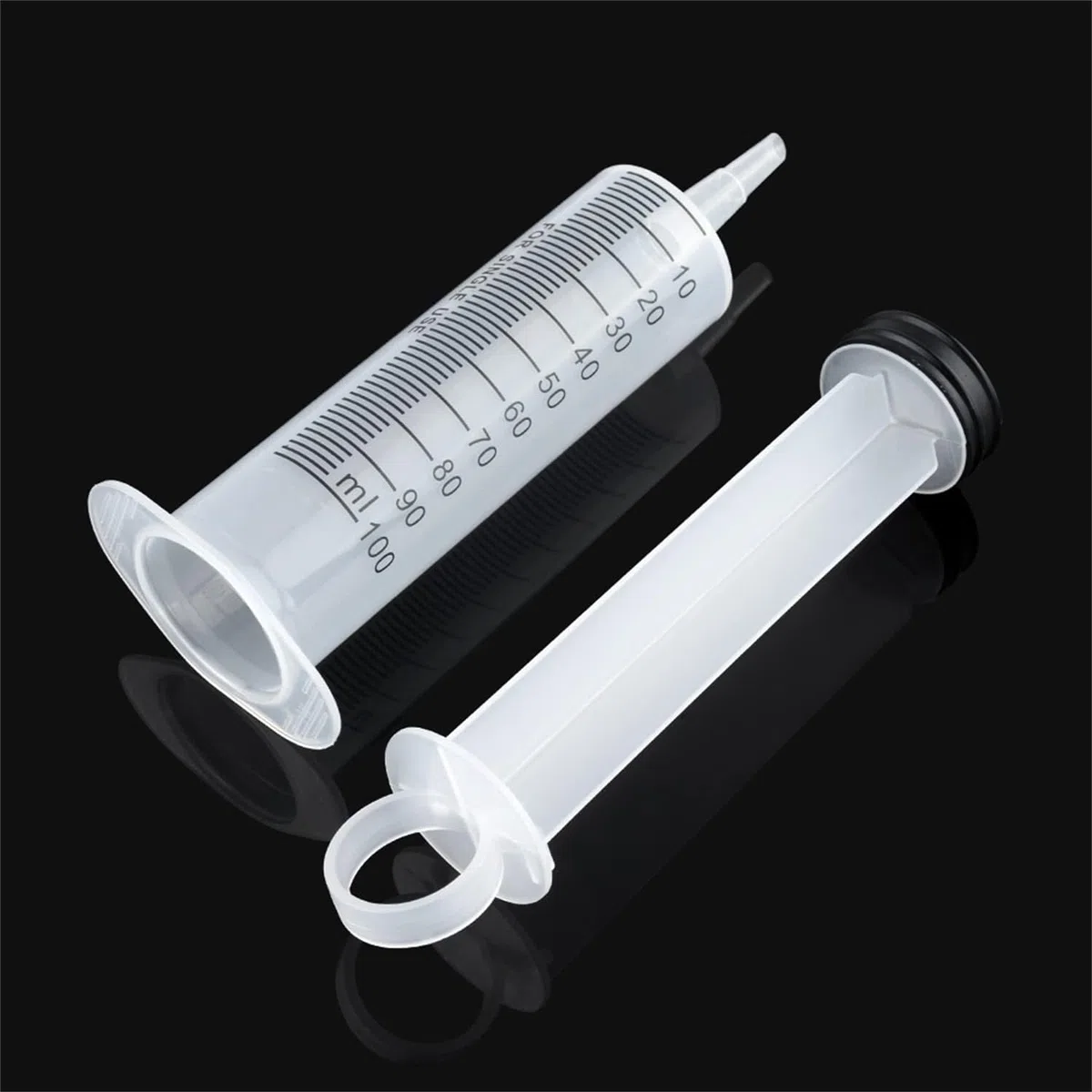 MEDICALMONO - Siringhe STERILI DicoNEX 100 ml Senza Ago, Cono Catetere, Sterile, Monouso, Latex-Freel - 5 Pezzi