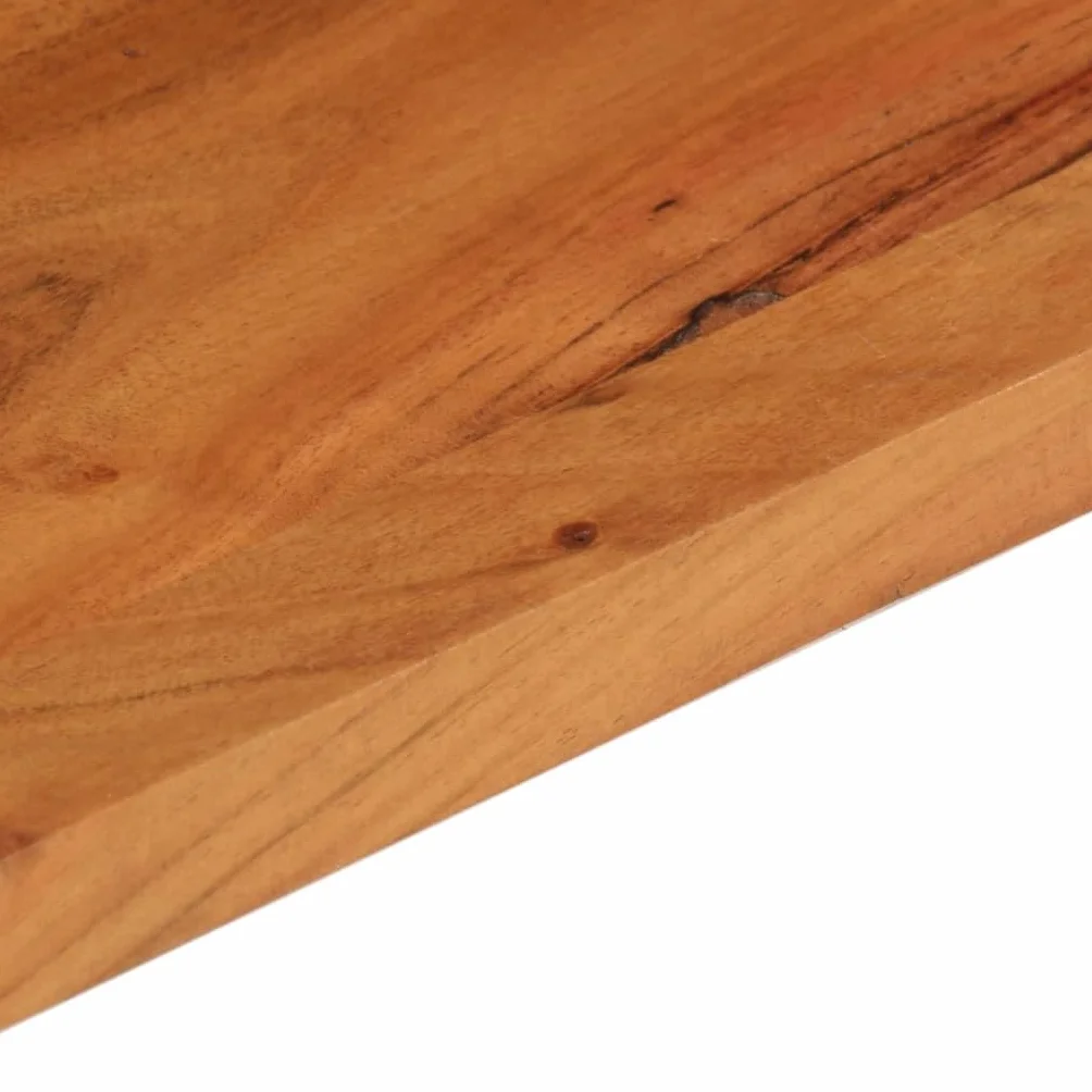 vidaXL Piano Tavolo 70x50x2,5 cm Rettangolare Legno Massello Acacia, Piano per Tavolo Rettangolare, Piano Tavolo in Legno, Piano per Tavolo da Pranzo