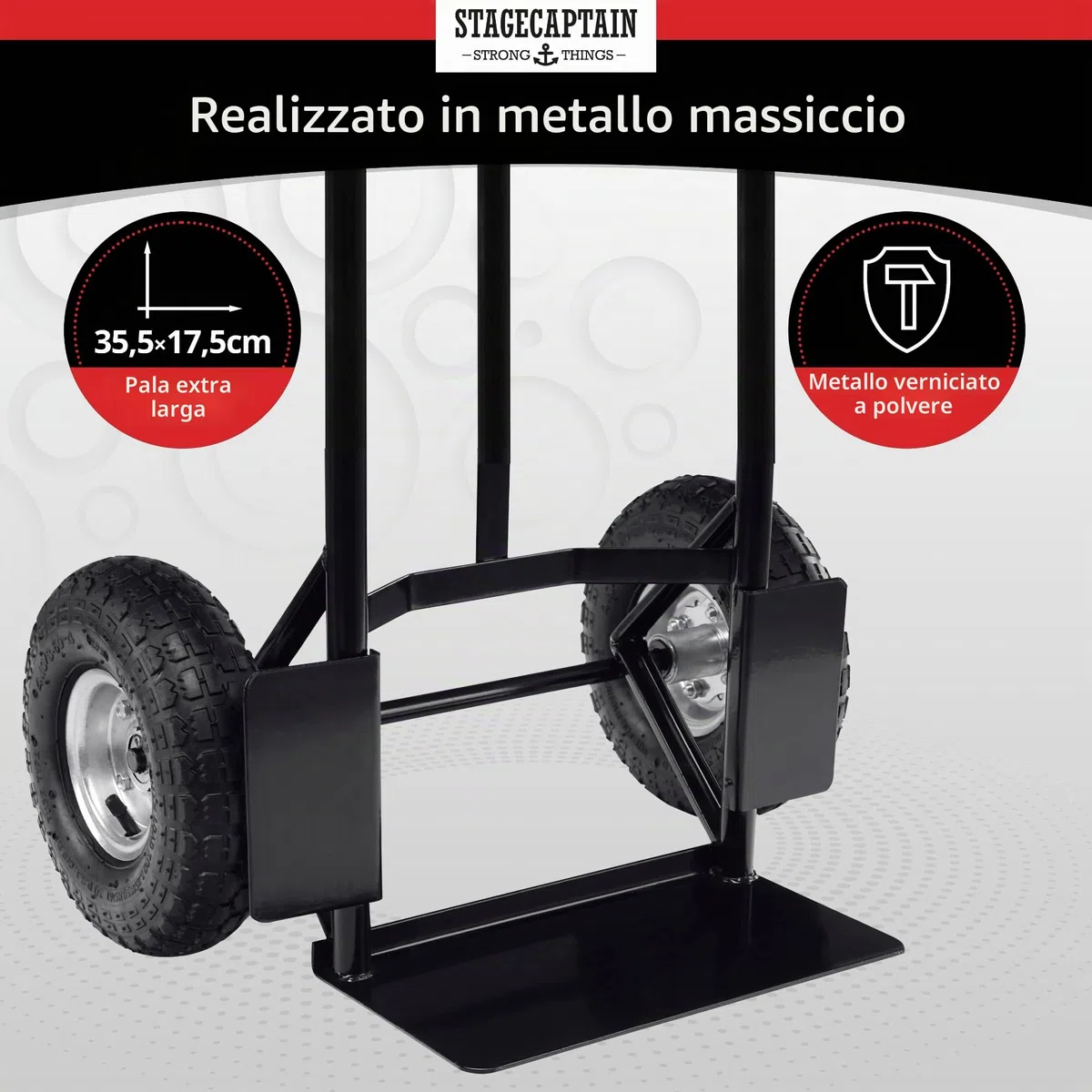 Stagecaptain Carryboy Carrello per sacchi, max. 200 kg