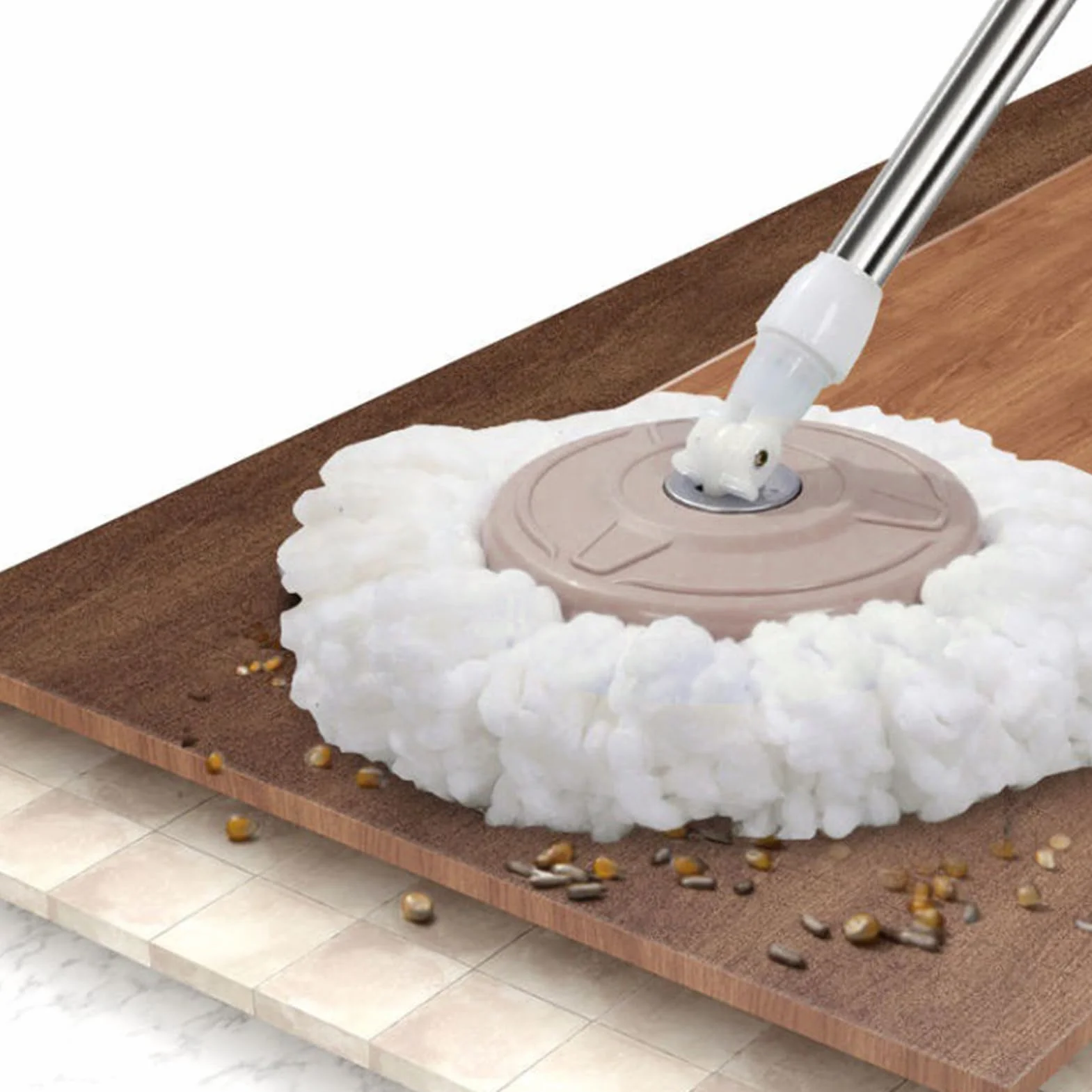 Rinse Clean Spins Mop & Secchio - secchio per con strizzatore | Secchio strizzatore per | Secchio per domestico | Mop e secchio a 360 giri | automatico con secchio |
