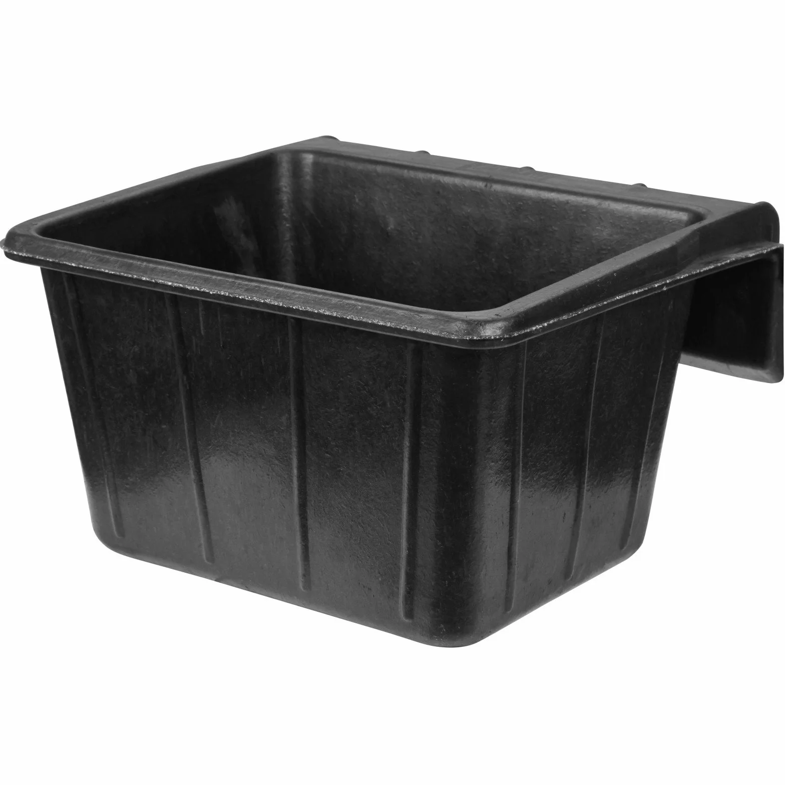 Kerbl Mangiatoia in Gomma 20 Litri, da Appendere, Nero